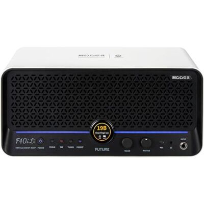 MOOER F40i Li Guitare multi-effets & modeling 40 W Avec batterie Blanc neige MOOER F40i Li Guitare multi-effets & modeling 40 W Avec batterie Blanc neige