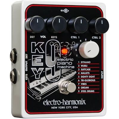electro-harmonix Effet de Guitare électrique avec Synthétiseur filtre Key 9 Piano Machine electro-harmonix Effet de Guitare électrique avec Synthétiseur filtre Key 9 Piano Machine
