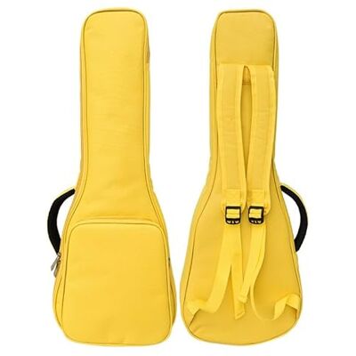DSAoTeng Sac pour ukulélé – Tissu Oxford imperméable léger rembourré avec protection en éponge de 10 mm, double bandoulière réglable, sac à dos de voyage pour concert, soprano ténor, N°2, 23/24in DSAoTeng Sac pour ukulélé – Tissu Oxford imperméable léger rembourré avec protection en éponge de 10 mm, double bandoulière réglable, sac à dos de voyage pour concert, soprano ténor, N°2, 23/24in