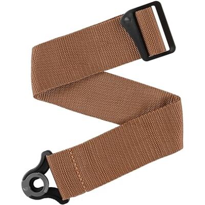 D'Addario Auto Lock Polypro Gitaarband, Bruin D'Addario Auto Lock Polypro Gitaarband, Bruin