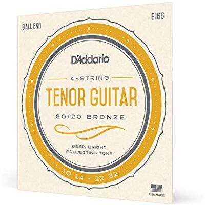 D'Addario Cordes pour guitare ténor EJ66 D'Addario Cordes pour guitare ténor EJ66