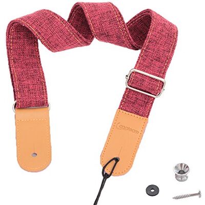 Rufun Sangle Ukulélé Rétro Accessoire Vintage Ajustable pour Mini Guitare avec Fixaction Rufun Sangle Ukulélé Rétro Accessoire Vintage Ajustable pour Mini Guitare avec Fixaction