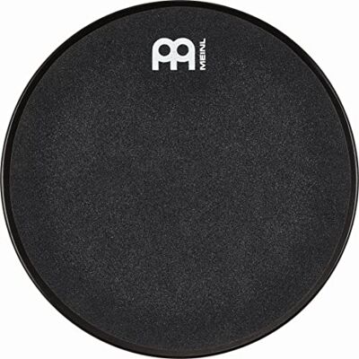 Meinl Percussion Meinl Cymbals Coussinet d'entraînement pour tambour de guimauve de 30,5 cm pour collage ultra silencieux, rebond moyen Noir Montable sur supports de cymbale (MMP12BK) Meinl Percussion Meinl Cymbals Coussinet d'entraînement pour tambour de guimauve de 30,5 cm pour collage ultra silencieux, rebond moyen Noir Montable sur supports de cymbale (MMP12BK)