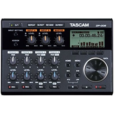 Tascam DP-006 – Pocketstudio numérique 6 pistes Tascam DP-006 – Pocketstudio numérique 6 pistes
