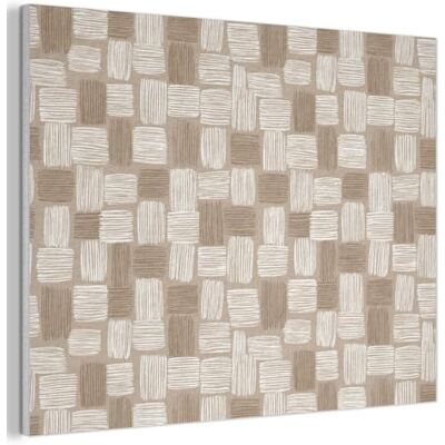 MuchoWow © Panneau Mural decoratif Acoustique Wall Panel Feutre Plaque 100x70 cm Tableau Panneaux Acoustiques Muraux Interieur Bloc Motif Marron MuchoWow © Panneau Mural decoratif Acoustique Wall Panel Feutre Plaque 100x70 cm Tableau Panneaux Acoustiques Muraux Interieur Bloc Motif Marron