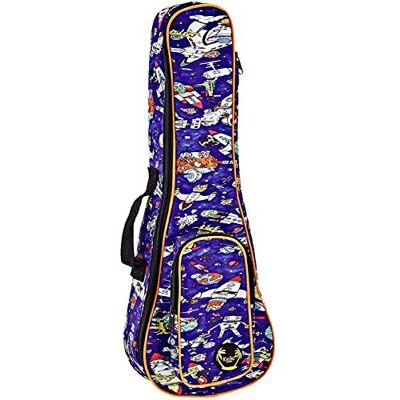 Ortega Guitars Ortega Housse de transport pour ukulélé soprano avec bretelles Spaceman (KUB-SP-SO) Ortega Guitars Ortega Housse de transport pour ukulélé soprano avec bretelles Spaceman (KUB-SP-SO)