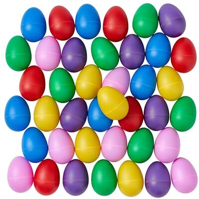 THE TWIDDLERS 40 Oeufs Maracas, Oeuf Musical, Oeufs Shaker pour Bébés & Tout-Petits 4 Couleurs Solide & Coloré Cadeaux d'Invités, Pâques, Chasse aux Oeufs THE TWIDDLERS 40 Oeufs Maracas, Oeuf Musical, Oeufs Shaker pour Bébés & Tout-Petits 4 Couleurs Solide & Coloré Cadeaux d'Invités, Pâques, Chasse aux Oeufs