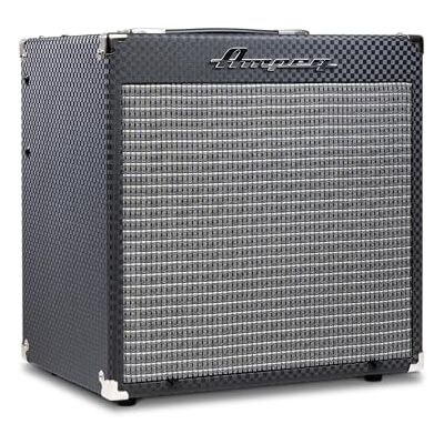 Yamaha AMPEG Amplificateur de basses RB-108 Amplificateur 30 W avec préampli AMPEG Legacy, circuit overdrive SGT, égaliseur 3 bandes, entrée AUX, sortie casque et haut-parleur 1x8" Noir Yamaha AMPEG Amplificateur de basses RB-108 Amplificateur 30 W avec préampli AMPEG Legacy, circuit overdrive SGT, égaliseur 3 bandes, entrée AUX, sortie casque et haut-parleur 1x8" Noir