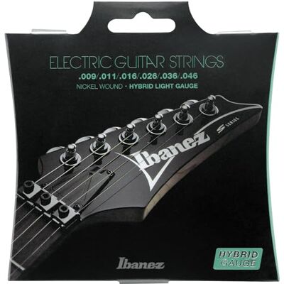 Ibanez IEGS6HG Hybrid Gauge Cordes pour guitare électrique Ibanez IEGS6HG Hybrid Gauge Cordes pour guitare électrique
