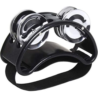 igadgitz Xtra U6993 Tambourin Pied Tambourin Instrument Foot Tambourine Shaker Foot Jingle Joueurs de Guitare, Musiciens, Chanteurs, Cours de Musique, Groupes et plus Noir igadgitz Xtra U6993 Tambourin Pied Tambourin Instrument Foot Tambourine Shaker Foot Jingle Joueurs de Guitare, Musiciens, Chanteurs, Cours de Musique, Groupes et plus Noir