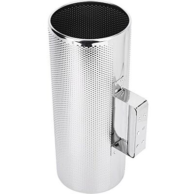 Bnineteenteam Instrument métallique Guiro, instrument à percussion en acier inoxydable de 5 x 12,8 cm avec grattoir Bnineteenteam Instrument métallique Guiro, instrument à percussion en acier inoxydable de 5 x 12,8 cm avec grattoir