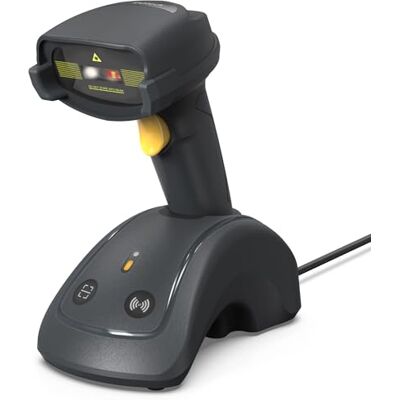 Inateck Scanner de codes-barres sans fil QR Code Scanner avec Smart Base, 1D/2D, Bluetooth/2.4G/USB Connectivité 3 en 1, Compatible avec Windows/iOS/Android/Mac/Linux pour vente au détail/entrepôt Inateck Scanner de codes-barres sans fil QR Code Scanner avec Smart Base, 1D/2D, Bluetooth/2.4G/USB Connectivité 3 en 1, Compatible avec Windows/iOS/Android/Mac/Linux pour vente au détail/entrepôt