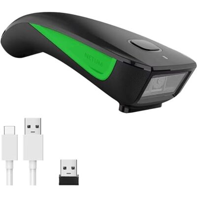 NETUM C740 Bluetooth Barcode Scanner, Douchette lecteur de code barre sans fil 1D pour tablette iPhone iPad Android iOS PC POS NETUM C740 Bluetooth Barcode Scanner, Douchette lecteur de code barre sans fil 1D pour tablette iPhone iPad Android iOS PC POS