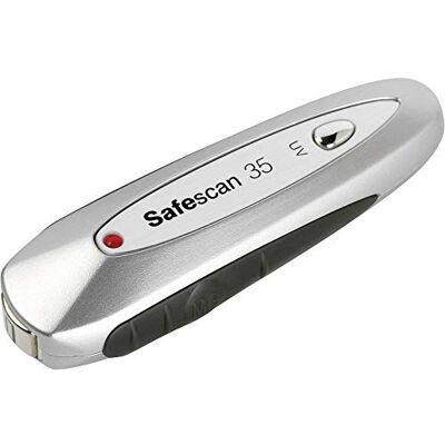 Safescan 35 détecteur de faux billets portable afin de vérifier les billets, cartes bancaires et ID Détecteur UV pour les nouveaux billets Détecteur lampe UV Vérificateur UV Safescan 35 détecteur de faux billets portable afin de vérifier les billets, cartes bancaires et ID Détecteur UV pour les nouveaux billets Détecteur lampe UV Vérificateur UV