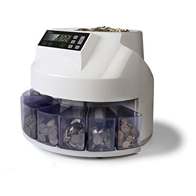 Safescan 1250 CHF Compteuse trieuse de pièces automatique Devise CHF Compte et trie 220 pièces par minute Gris Safescan 1250 CHF Compteuse trieuse de pièces automatique Devise CHF Compte et trie 220 pièces par minute Gris