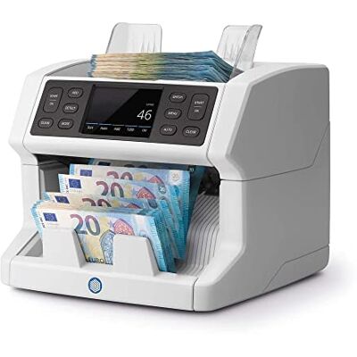 Safescan 2850 compteuse de billets qui compte les billets triés Compteur de billets avec détection de faux billets sur 3 points Machine à compter les billets triés de toutes les devises Safescan 2850 compteuse de billets qui compte les billets triés Compteur de billets avec détection de faux billets sur 3 points Machine à compter les billets triés de toutes les devises