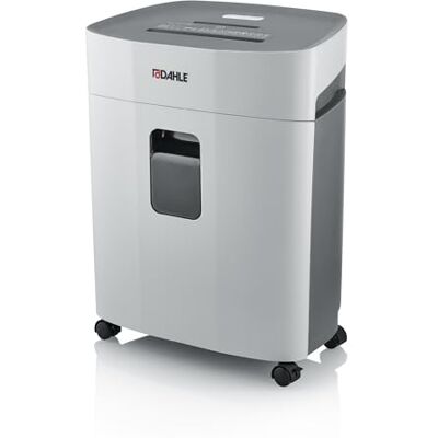 Dahle PaperSafe PS 240 Destructeur de documents (10 feuilles, niveau de sécurité P4, coupe croisée, sans huile et sans entretien, 25 l) Gris Dahle PaperSafe PS 240 Destructeur de documents (10 feuilles, niveau de sécurité P4, coupe croisée, sans huile et sans entretien, 25 l) Gris