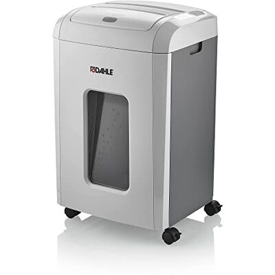Dahle ShredMATIC 150 Autofeed Destructeur de documents (150 feuilles, P-4, coupe à particules, sans huile et sans entretien, alimentation automatique du papier) Gris clair/gris poussière Dahle ShredMATIC 150 Autofeed Destructeur de documents (150 feuilles, P-4, coupe à particules, sans huile et sans entretien, alimentation automatique du papier) Gris clair/gris poussière