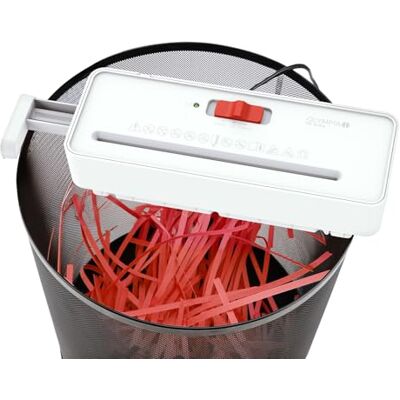 Olympia PS 16 Pro Destructeur de documents blanc Destructeur de papier compact pour la maison Destructeur de documents en bandes Broyeur de papier Appareil de déchiquetage de papier Olympia PS 16 Pro Destructeur de documents blanc Destructeur de papier compact pour la maison Destructeur de documents en bandes Broyeur de papier Appareil de déchiquetage de papier