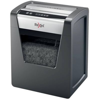 Rexel Momentum 2104575EU Destructeur de documents M510 micro-coupe Capacité 11 à 10 feuilles A4 (70-80 g/m²) Niveau de sécurité P5 Capacité 23 l Noir Rexel Momentum 2104575EU Destructeur de documents M510 micro-coupe Capacité 11 à 10 feuilles A4 (70-80 g/m²) Niveau de sécurité P5 Capacité 23 l Noir
