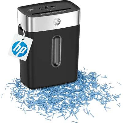 HP OneShred 2826 Destructeur de documents 8 cc Noir Niveau de sécurité P-4 Cross Cut 8 feuilles Coupe croisée HP OneShred 2826 Destructeur de documents 8 cc Noir Niveau de sécurité P-4 Cross Cut 8 feuilles Coupe croisée