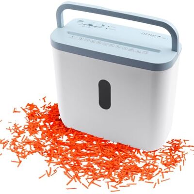 Genie 440 destructeurs de documents Coupe à particules 4 x 38 mm Niveau de sécurité P-4 Silencieux 72 dB Broyeur compact et mobile Fonction marche/arrêt automatique Protection contre la Genie 440 destructeurs de documents Coupe à particules 4 x 38 mm Niveau de sécurité P-4 Silencieux 72 dB Broyeur compact et mobile Fonction marche/arrêt automatique Protection contre la