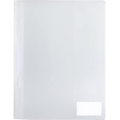HERMA 19486 Lot de 3 agrafeuses A4 transparentes en plastique effaçable et résistant avec étiquette d'étiquetage Blanc HERMA 19486 Lot de 3 agrafeuses A4 transparentes en plastique effaçable et résistant avec étiquette d'étiquetage Blanc
