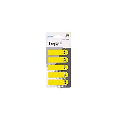 smart by Leviatan Smart Emotikon Lot de 5 paquets de 25 feuillets autocollants pour surligneurs, marqueurs, index et onglets adhésifs inscriptibles 12 x 45 mm smart by Leviatan Smart Emotikon Lot de 5 paquets de 25 feuillets autocollants pour surligneurs, marqueurs, index et onglets adhésifs inscriptibles 12 x 45 mm