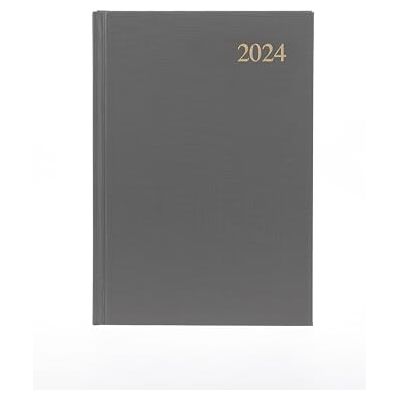 Collins Debden Essential Agenda semainier 2024 avec vue hebdomadaire et mensuelle 2024 Format A5 Gris Collins Debden Essential Agenda semainier 2024 avec vue hebdomadaire et mensuelle 2024 Format A5 Gris