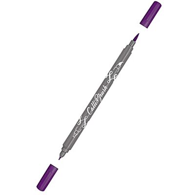 Online 19057/6 – Calli.Brush, Double Tip Pen avec calligraphie Pointe et pointe pinceau Couleur Lilac Online 19057/6 – Calli.Brush, Double Tip Pen avec calligraphie Pointe et pointe pinceau Couleur Lilac