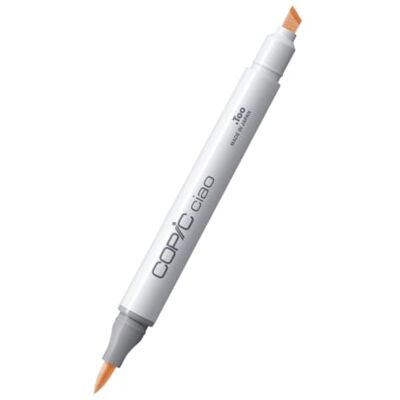 Copic Ciao R00, Pinkish White, Twin Marker avec une pointe moyenne et une pointe Brush Copic Ciao R00, Pinkish White, Twin Marker avec une pointe moyenne et une pointe Brush