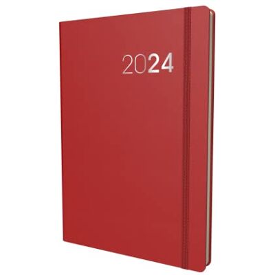 Collins Debden Legacy Agenda 2024 journalier avec rendez-vous) – Agenda professionnel et organisateur – Janvier à décembre 2024 – Journalier – Rouge – CL51.15-24 Collins Debden Legacy Agenda 2024 journalier avec rendez-vous) – Agenda professionnel et organisateur – Janvier à décembre 2024 – Journalier – Rouge – CL51.15-24