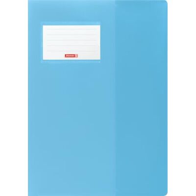 BRUNNEN FACT!pp Protège-cahier 215 x 308 mm, format A4, bleu clair BRUNNEN FACT!pp Protège-cahier 215 x 308 mm, format A4, bleu clair