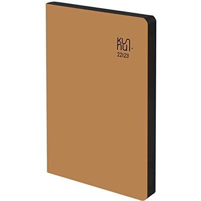 KUNNUI Agenda académique 22-23 Cuir régénéré Argile Affichage hebdomadaire Format A5-15 x 21 cm Langue: Espagnol Anglais Comprend deux rubans d'enregistrement et autocollants KUNNUI Agenda académique 22-23 Cuir régénéré Argile Affichage hebdomadaire Format A5-15 x 21 cm Langue: Espagnol Anglais Comprend deux rubans d'enregistrement et autocollants