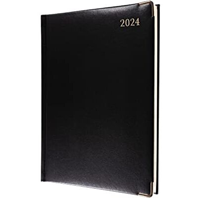 Collins Debden Agenda semainier 2024 classique (avec rendez-vous) – Planificateur d'entreprise et organisateur – Janvier à décembre 2024 – Semainier – Noir – 1210 V 99–24 Collins Debden Agenda semainier 2024 classique (avec rendez-vous) – Planificateur d'entreprise et organisateur – Janvier à décembre 2024 – Semainier – Noir – 1210 V 99–24