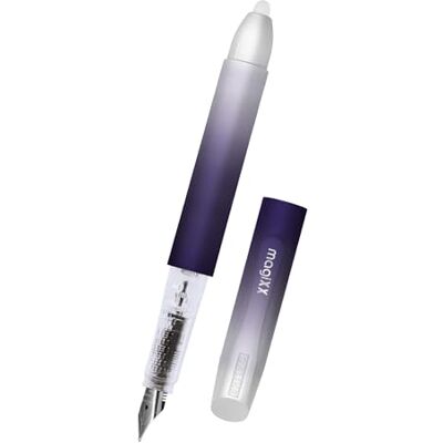 Online magiXX Lavender Stylo plume avec encre bleue effaçable et 1 cartouche magiXX pour écrire, effacer et corriger en un seul geste, cadeau pour l'école et l'université Online magiXX Lavender Stylo plume avec encre bleue effaçable et 1 cartouche magiXX pour écrire, effacer et corriger en un seul geste, cadeau pour l'école et l'université