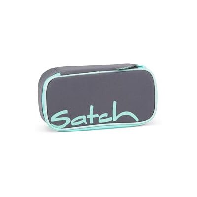 Satch BSC Trousses, 22 Centimeters, Gris (Mint Grey), 22 centimeters, Trousses Satch BSC Trousses, 22 Centimeters, Gris (Mint Grey), 22 centimeters, Trousses
