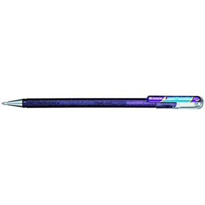 Pentel Lot de 12 K110 Hybrid Dual Metallic Roller gel métallisé effet 2 couleurs Violet/Bleu Métallique Pentel Lot de 12 K110 Hybrid Dual Metallic Roller gel métallisé effet 2 couleurs Violet/Bleu Métallique