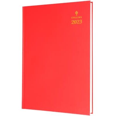 Collins Agenda semainier de bureau 2023 (avec rendez-vous), format A5, rouge (A35.15-23) – Planificateur d'entreprise, agenda et agenda complet Collins Agenda semainier de bureau 2023 (avec rendez-vous), format A5, rouge (A35.15-23) – Planificateur d'entreprise, agenda et agenda complet