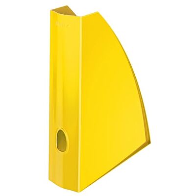 Leitz 52771016 Wow A4 Revue Dossier avec Trou Pouce, Jaune Leitz 52771016 Wow A4 Revue Dossier avec Trou Pouce, Jaune