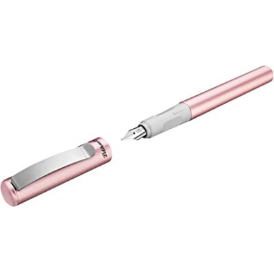 Pelikan Stylo plume Pina Colada avec cartouche d'encre standard, rechargeable, pour droitiers et gauchers, rose, 1 pièce Pelikan Stylo plume Pina Colada avec cartouche d'encre standard, rechargeable, pour droitiers et gauchers, rose, 1 pièce