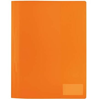 HERMA 19487 Pochette A4 translucide en film polypropylène stable avec étiquette et pochette d'insertion Format A4 Orange. HERMA 19487 Pochette A4 translucide en film polypropylène stable avec étiquette et pochette d'insertion Format A4 Orange.