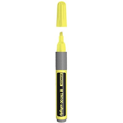 Stanger 180009505 TM 100 Surligneur Softgrip Jaune/jaune Stanger 180009505 TM 100 Surligneur Softgrip Jaune/jaune