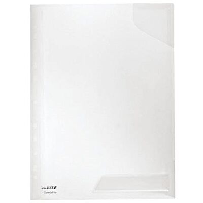 Leitz CombiFile 47300002 Lot de 5 pochettes transparentes A4 avec ouverture supérieure et film polypropylène 0,18 mm Leitz CombiFile 47300002 Lot de 5 pochettes transparentes A4 avec ouverture supérieure et film polypropylène 0,18 mm