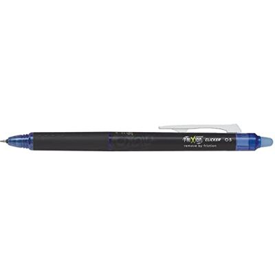 Pilot 94301 Stylo à bille à clipser Frixionball Clicker, 0,5 mm, pointe synergy, bleu Pilot 94301 Stylo à bille à clipser Frixionball Clicker, 0,5 mm, pointe synergy, bleu