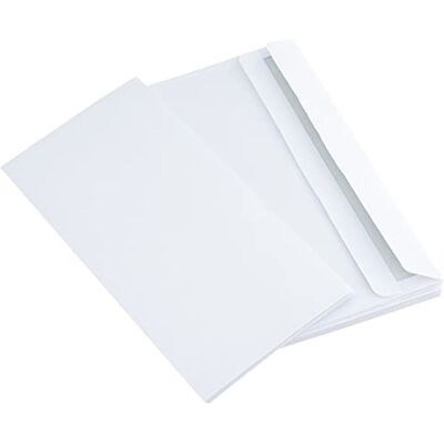 herlitz Lot de 25 enveloppes autocollantes DIN longues avec impression intérieure dans un emballage en film plastique blanc herlitz Lot de 25 enveloppes autocollantes DIN longues avec impression intérieure dans un emballage en film plastique blanc