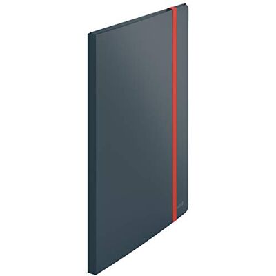 Leitz Protège-Documents A4 Plus, 20 Pochettes, Capacité 40 Feuilles, Cosy, Gris, 46700089 Leitz Protège-Documents A4 Plus, 20 Pochettes, Capacité 40 Feuilles, Cosy, Gris, 46700089