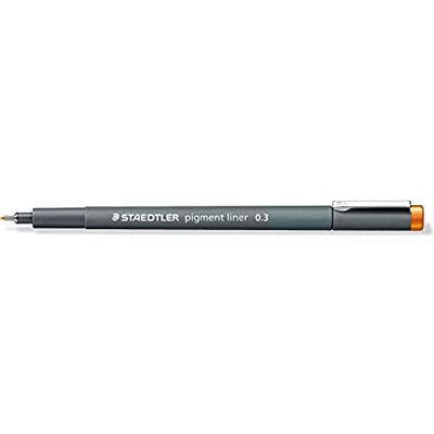 Staedtler Pigment Liner 308 Feutre Pointe Calibrée 0.3 Mm Orange Staedtler Pigment Liner 308 Feutre Pointe Calibrée 0.3 Mm Orange