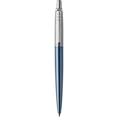 Parker Jotter stylo bille Waterloo bleu pointe moyenne encre bleue coffret cadeau Parker Jotter stylo bille Waterloo bleu pointe moyenne encre bleue coffret cadeau