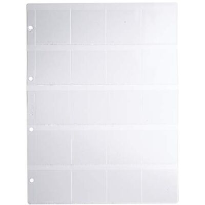PARDO 102000 – Pack de 10 Pochettes pour collection variada, 20 alojamientos PARDO 102000 – Pack de 10 Pochettes pour collection variada, 20 alojamientos